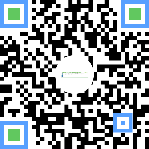 QR Code MEDICAM PLUS PHARMA SARL (M2P)